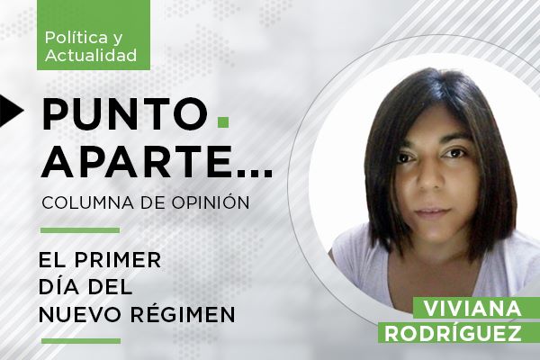 El primer día del nuevo régimen