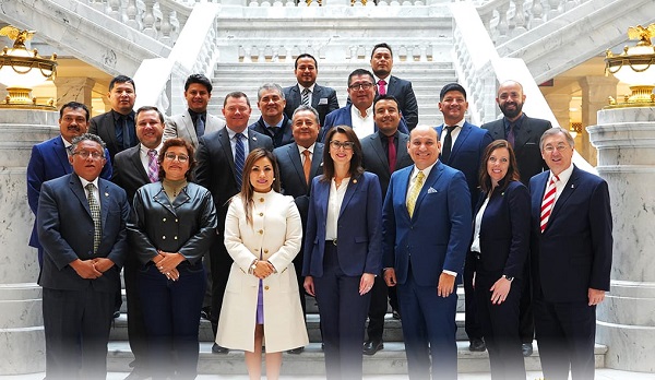 Histórico: parlamentaria Leslye Lazo lidera por segunda vez misión comercial y cooperación en Utah (EE.UU)