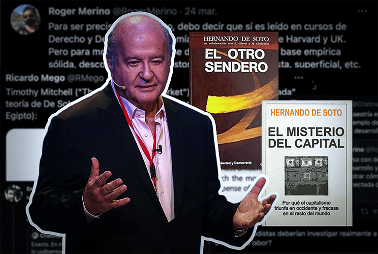 Hernando de Soto: ¿un ‘antigurú’ que podría pasar a segunda vuelta?
