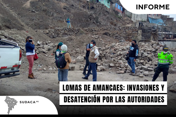 Invasiones y desatención por las autoridades