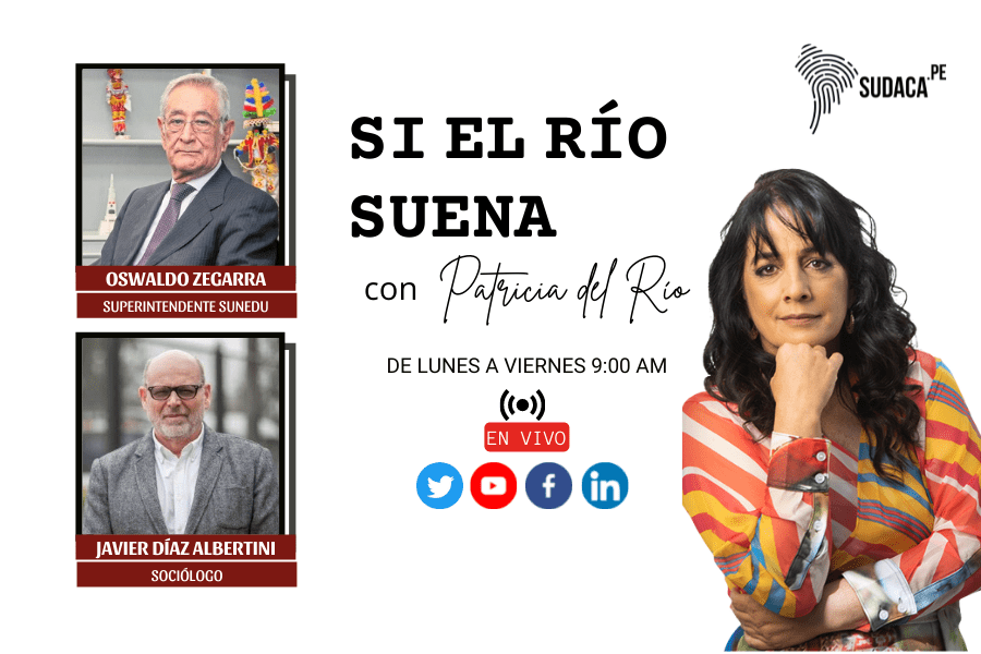 Patricia Del Río-Oswaldo Zegarra y Javier Díaz Albertini