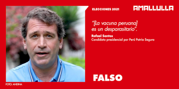Rafael Santos - Sobre las vacunas peruanas