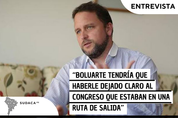 “Boluarte tendría que haberle dejado claro al Congreso que estaban en una ruta de salida”