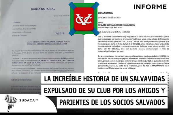 La increíble historia de un salvavidas expulsado de su club por los amigos y parientes de los socios salvados
