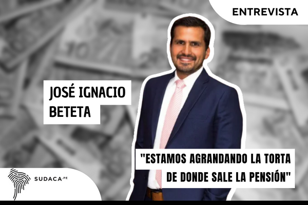 “Estamos agrandando la torta de donde sale la pensión”