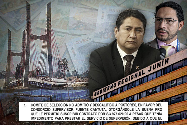 Perú Libre sigue haciendo de las suyas en Junín