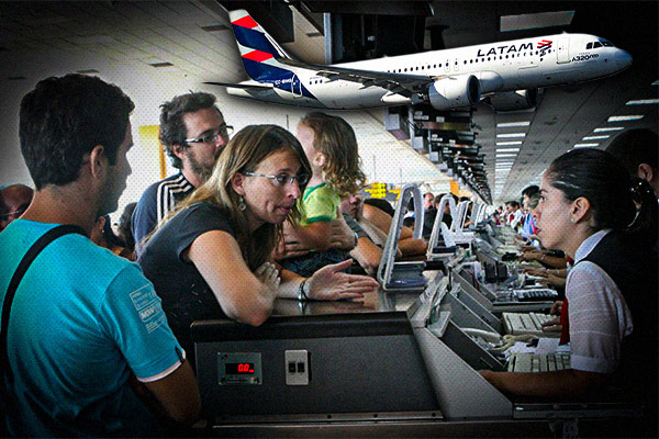 La turbulenta experiencia de viajar con Latam